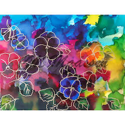 Creative art: Personality plus Pansies