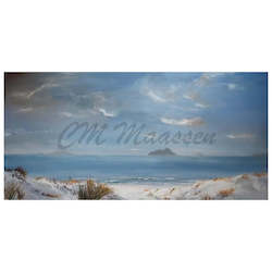 Creative art: Bream Bay Oil Print A4 / A3