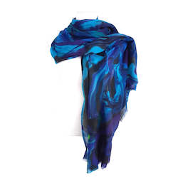 Paua Merino Scarf