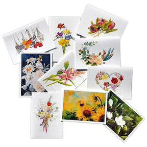 Contemporary Flowers Card Pack