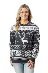 Women's Vintage Christmas Jumper