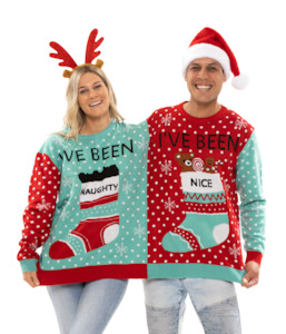 Uni-Sex - Double Person Christmas Jumper!