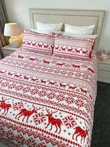 Fair Isle Quilted Duvet Cover