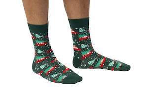 Clothing: Men's Driving Home For Xmas Christmas Socks