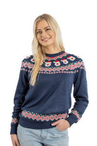 Women's Santa Christmas Jumper