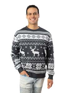 Men's Nordic Snow Christmas Jumper