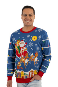 Men's Light Up Christmas Jumper