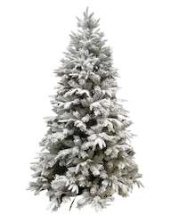 Homewares: Mixed Pine Flocked Tree (2 Sizes Available)