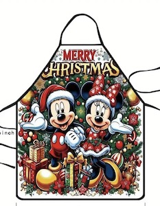 Mickey and Minnie themed Apron