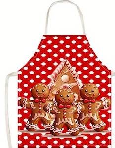 Gingerbread Apron with Gingerbreads