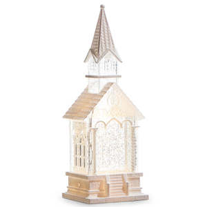 Clear Light Up with White Highlights Church