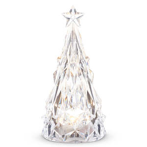 Acrylic Diamond Cut Light Tree - Large