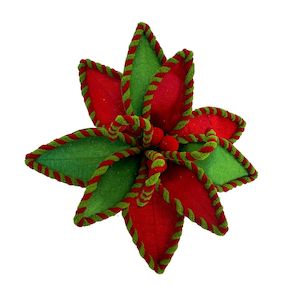 All Things Grinch: Red and Green Poinsettia