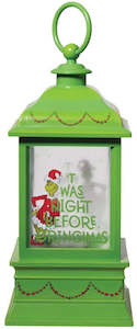 Department 56 - Possible Dreams -The Grinch Christmas Glitter Water Lantern