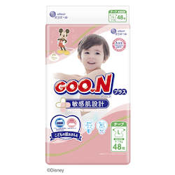 elleair goo.n Diaper L size9-14kg 48 pieces