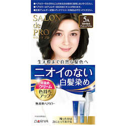 DARIYA salondepro special for white hair dye cream 5A dark ash brown