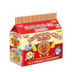 NISSIN anpanman soy sauce Flavor ramen instant noodles 3 servings