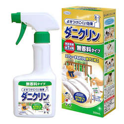 Uyeki DaniClin Anti-Mites W Care Repellent Scent-Free Spray 250ml