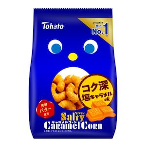 Tohato Caramel Corn Salty Caramel Flavour 67g