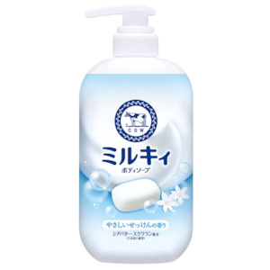 Cow Brand milky body soap 550ml