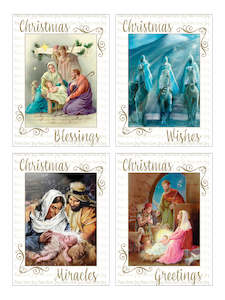 Stationery: Christmas Cards 8 Pack CDX2077