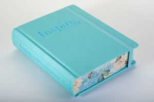 NLT  Bible Inspire Creative Journaling - Teal (boxed)