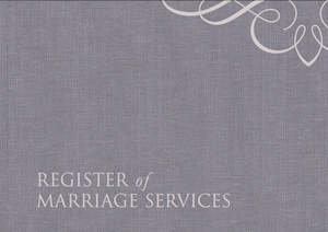 Register Of Marriage Services