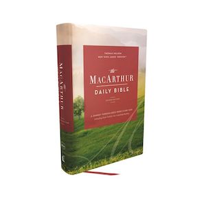 NKJV  Bible Mcarthur Daily Study (H/B) Comfort Print