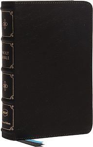 NKJV Bible Compact Black Lth/soft (Boxed) Maclaren series