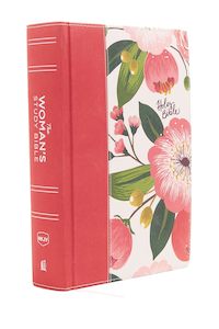 NKJV Wome's Study Bible H/B Pink Floral