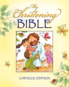 Stationery: My Christening Bible (Catholic) Yellow