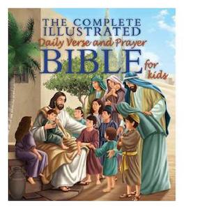 Stationery: Complete Illustrated Daily Verse Prayer Bible For Kids