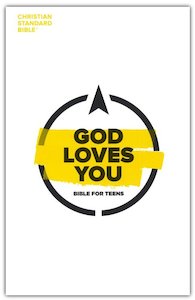 Stationery: CSB  Bible God Loves You (For Teens)