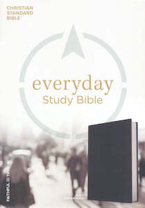 CSB  Bible Everyday Study Black Lth/Touch