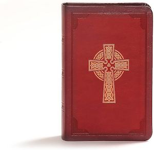 CSB  Bible Compact Ref L/P Crimson Lth/Touch