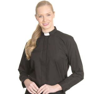 Long Sleeved Clerical Blouse