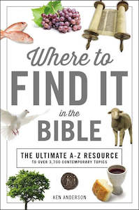 Where To Find It In The Bible (A-Z)