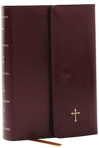 KJV  Compact Ref Bible with Snap Closure Burgundy Lthflex