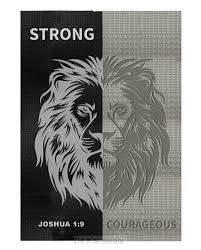 Journal: Strong courageous