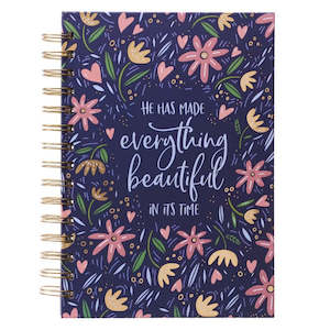 Stationery: Journal He Has Made Everything Beautiful (Spiral)