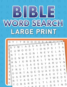 Bible Word Search - Large Print