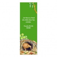 Christopher kiwi new zealand adventure bookmark