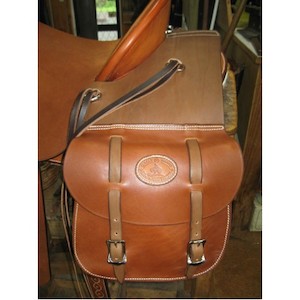 Set of Western Leather Saddle Bags