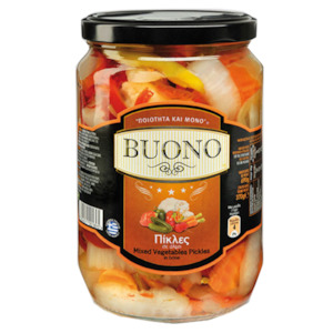 Specialised food: Pickled Mixed Vegetables 690g (DW 370g)