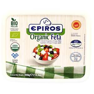 Organic Feta PDO in Brine 'Epiros' 350g