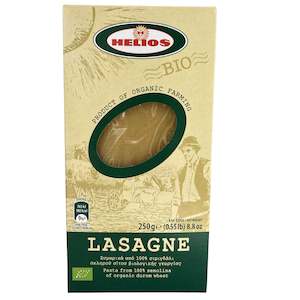 'Helios' Organic Lasagne Sheets 250g