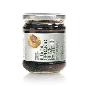 Organic Kalamata Olive Paste (Tapenade) 'Iliada' 175g - Platinum Line