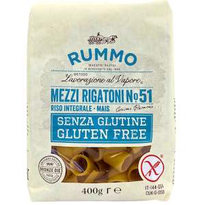 Gluten Free Mezzi Rigatoni 'Rummo' 400g