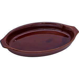 Specialised food: Oval Pan Stoneware 25cm