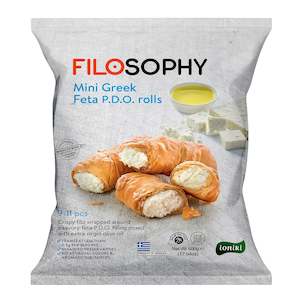 Filo Mini Feta Rolls 500g